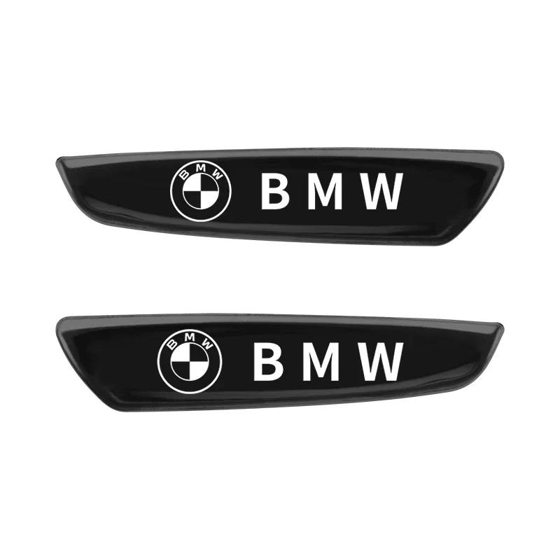 Металлическая наклейка на крыло автомобиля, металлическая противоударная полоса на дверь автомобиля для BMW Performance X1 X3 X5 E90 E91 E92 E60 E84