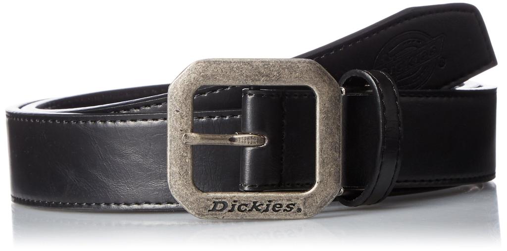 Dickies 35-мм однотонный ремень DS0125C БЕСПЛАТНО (Дикки) 01/ЧЕРНЫЙ
