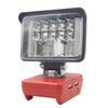 Wireless LED Work Light 3 Inch 18 LEDs 2800 LM with Dual USB Ports for Milwaukee M1818v Rechargeable Battery