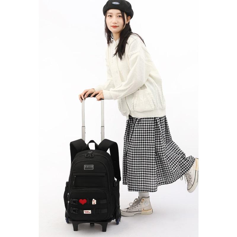 Школьная сумка, студенческий рюкзак на роликах, 6 колес (31*19*48 СМ)ЗРЫ5162