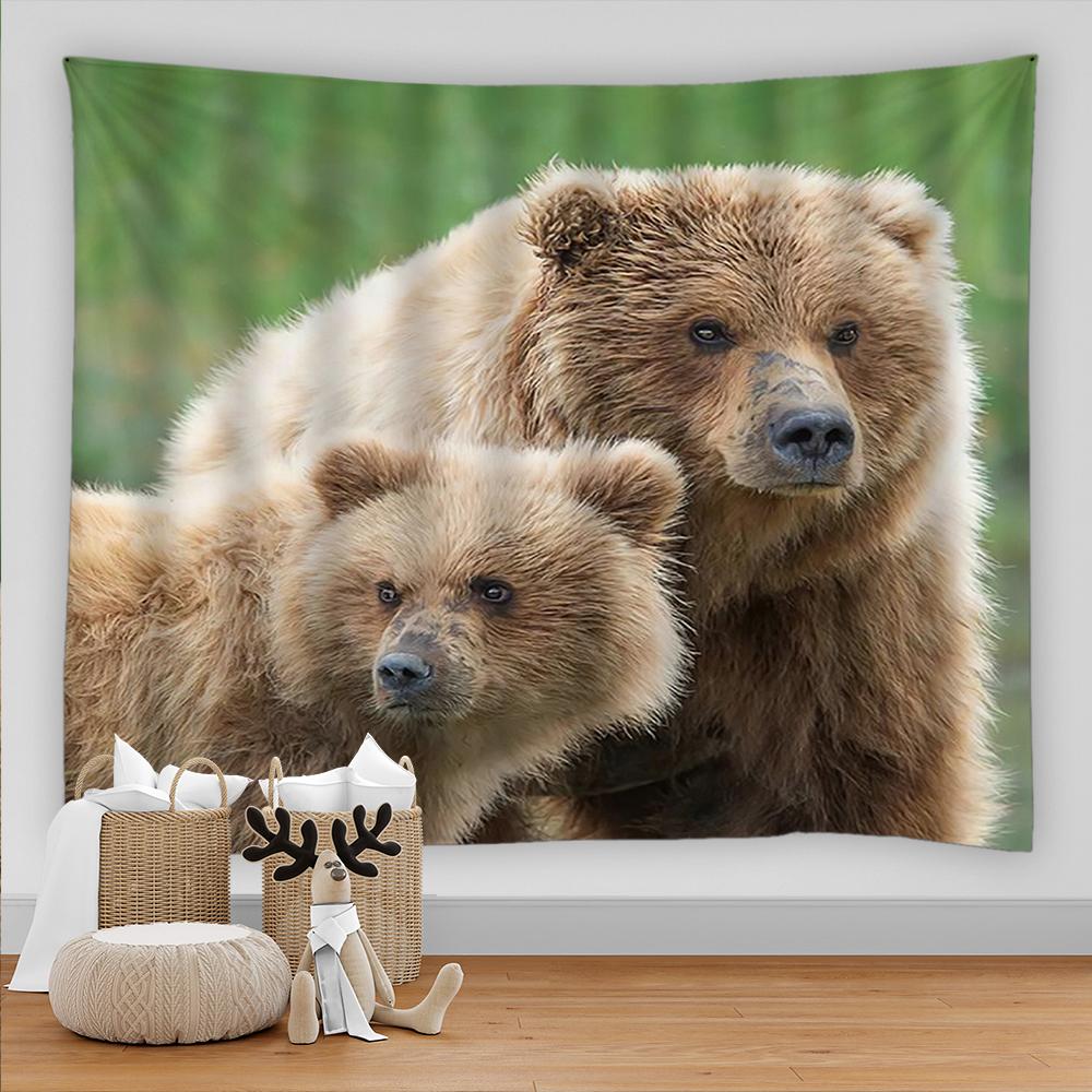 Лось, дикая природа, настенный стиль, психоделическое искусство, гостиная, спальня, декор в общежитии, большой гобелен