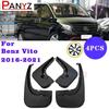 Комплект из 4 шт. для Benz Vito 2016- Брызговики Грязезащитные щитки Крылья Электрический стиль Замена расширителей крыльев