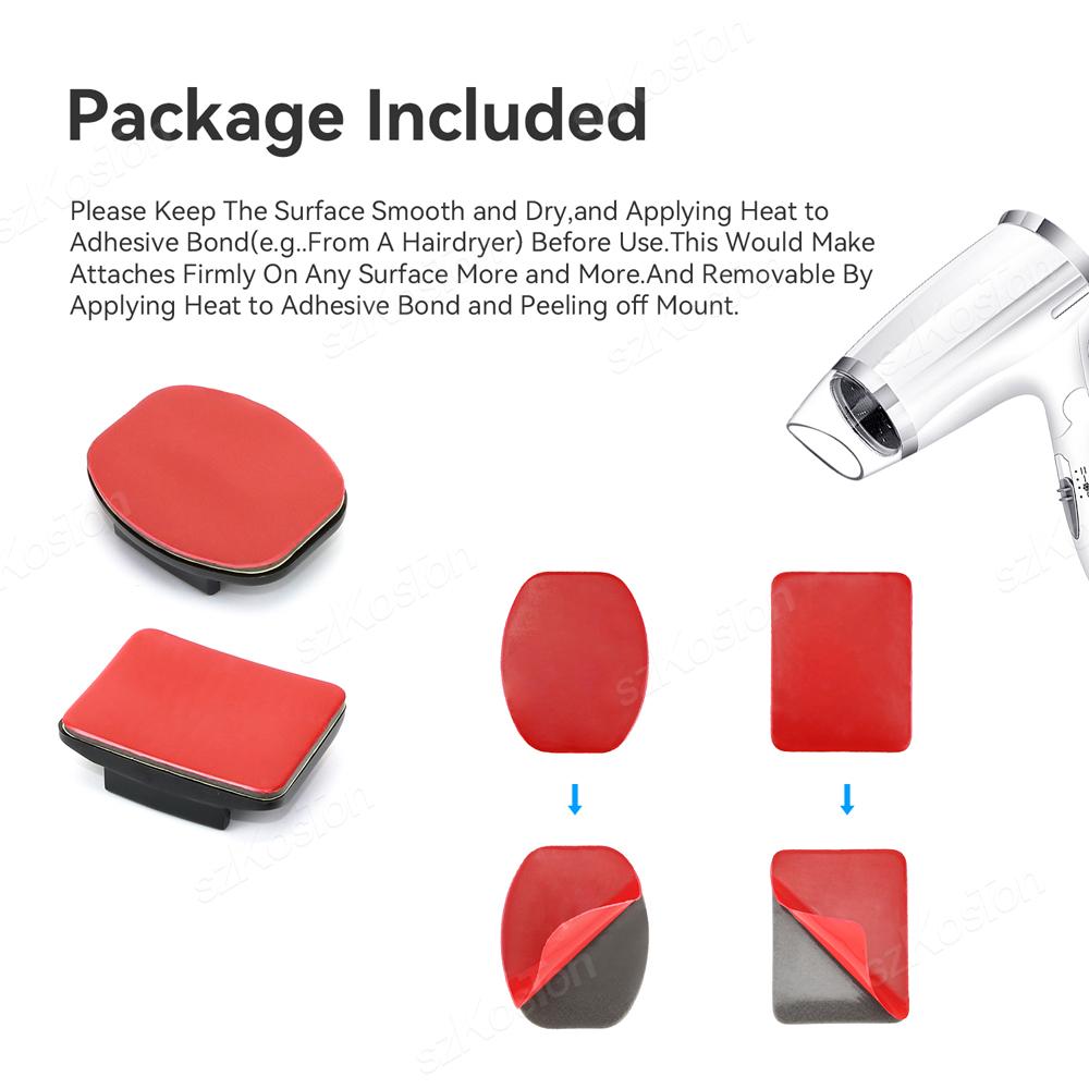 Комплекты креплений на подбородок мотоциклетного шлема для GoPro Hero 13 12 11 10 9 8 7 Black DJI Osmo Action 5 4 3 Insta360 Ace Pro с базами для крепления