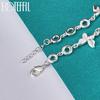 Five Butterfly Chain Bracelet For Woman Fashion Charm Copper Color Wedding Party Engagement Jewelry