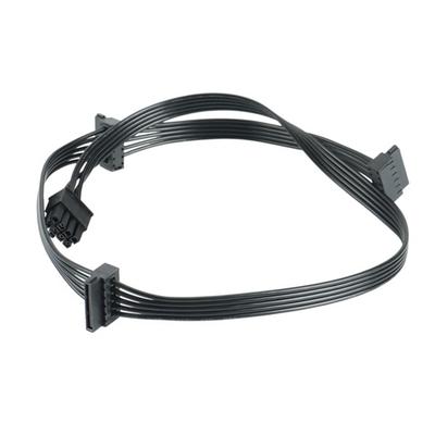 Горячий 8-контактный кабель питания SATA-разветвитель 1-на-3 для CMX1200 CMX1000 CMX800 CMX700 CMX550, 8-контактный на 3 SATA кабеля