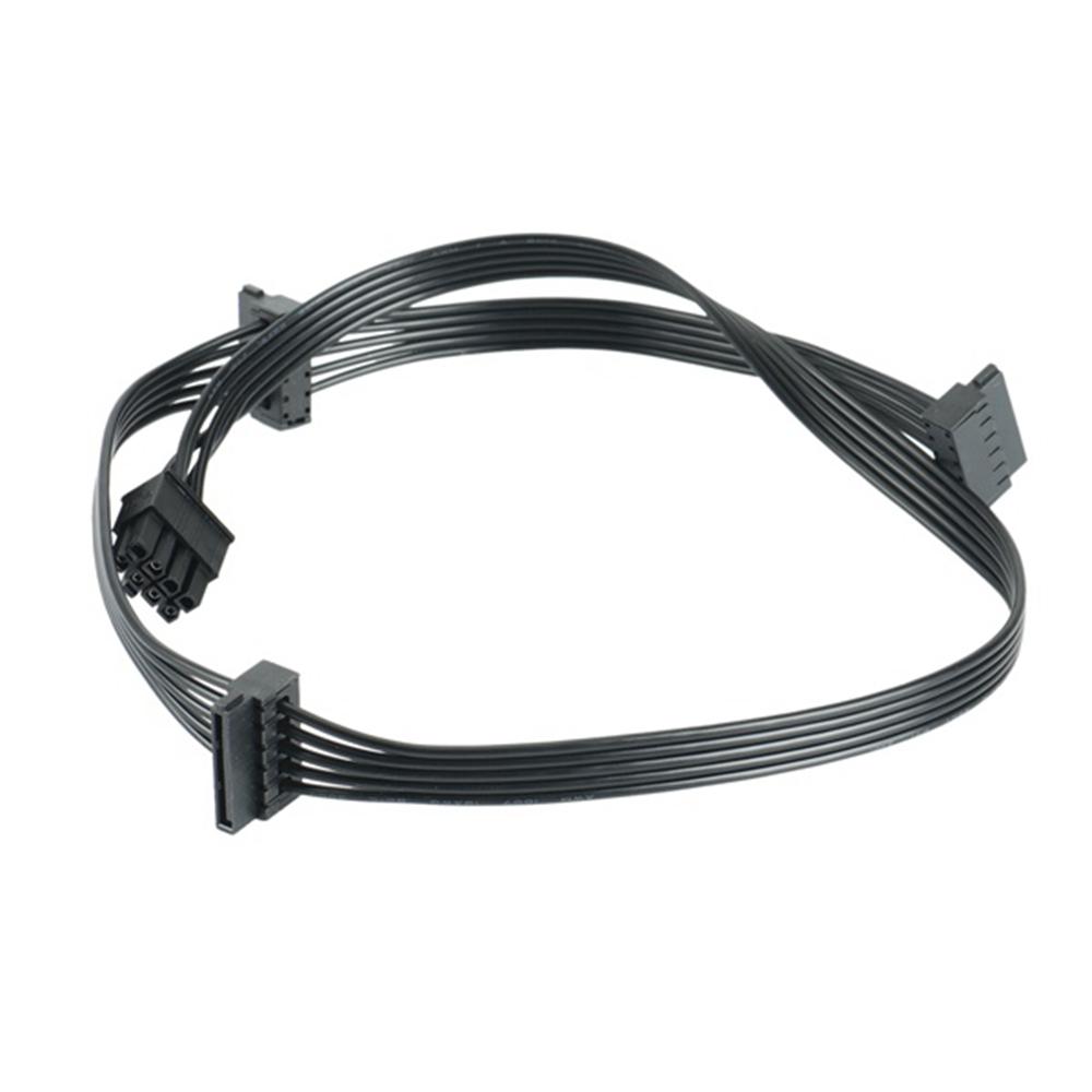 Горячий 8-контактный кабель питания SATA-разветвитель 1-на-3 для CMX1200 CMX1000 CMX800 CMX700 CMX550, 8-контактный на 3 SATA кабеля