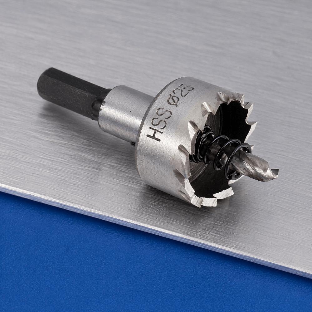 20mm Diameter Hole Saw Cutter Triangular Shank Metal Drill Bit For Wood Drilling