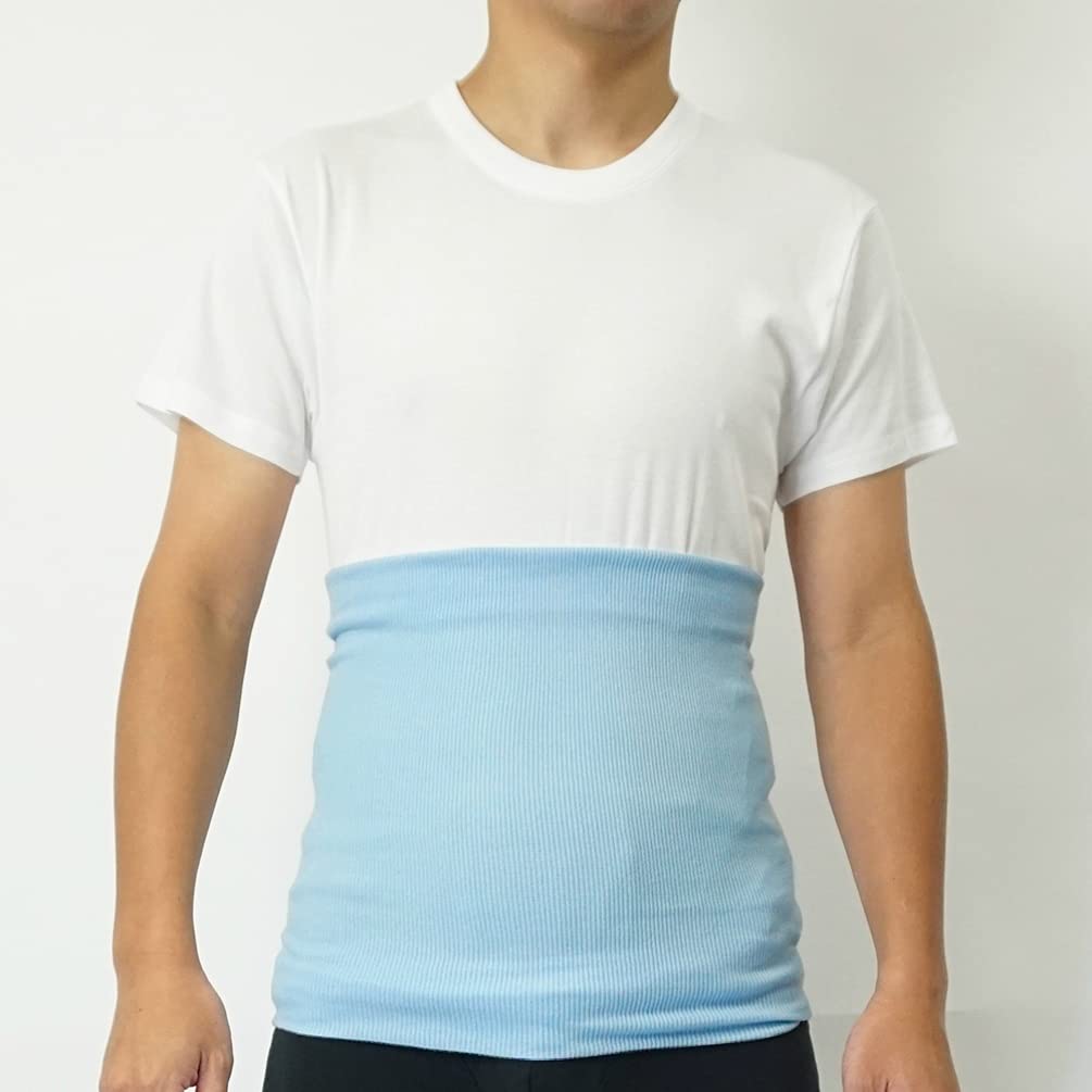 [Gunze] Унисекс Хлопковая Рифленая Майка-Боди, Черный [Все 3 Японских Размера] , H1000