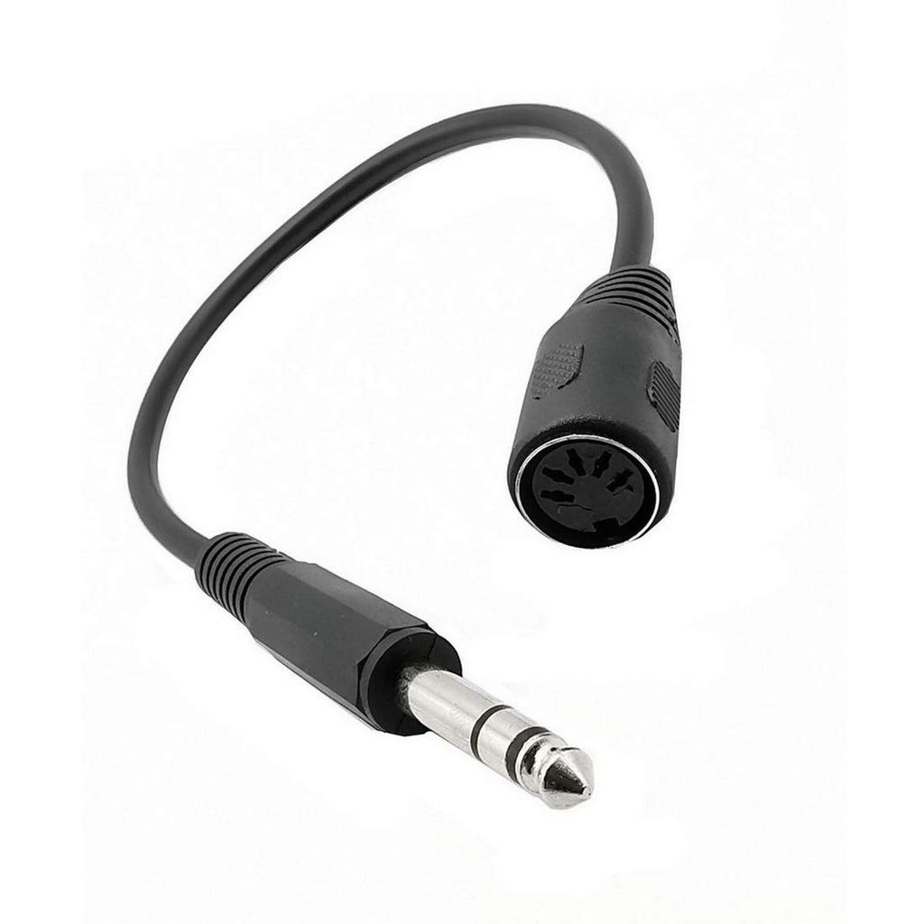 Кабель Rosebe MIDI DIN к гнезду для MIDI XLR микрофона Rosebe DIN к двойному штекеру для микрофона 30 см 5-контактный 5-контактный для клавиатур, Кабель, 6,35 мм Кабель,