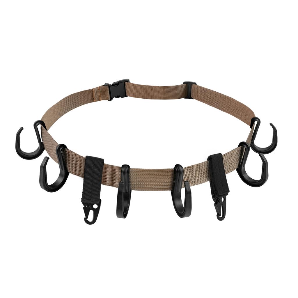 Treestand Strap Multi Hook Hangers Hunting Gear Equipment Hanger With Metal Coated Tree Saddle Platform For Hunting Bow