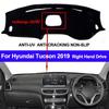 Car Dashboard Cover Dash Mat Anti-Sun For Hyundai Tucson 2019 With Speaker Dustproof Dashmat Pad RHD Sun Shade Carpet