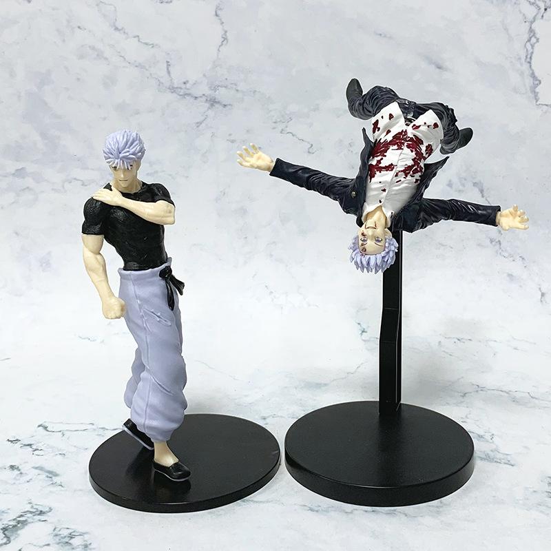 17,5-19 см Аниме Фигурка Jujutsu Kaisen AWAKENING Сатору Годжо ПВХ Коллекционная Модель Игрушки Дети День Рождения Рождественские Подарки