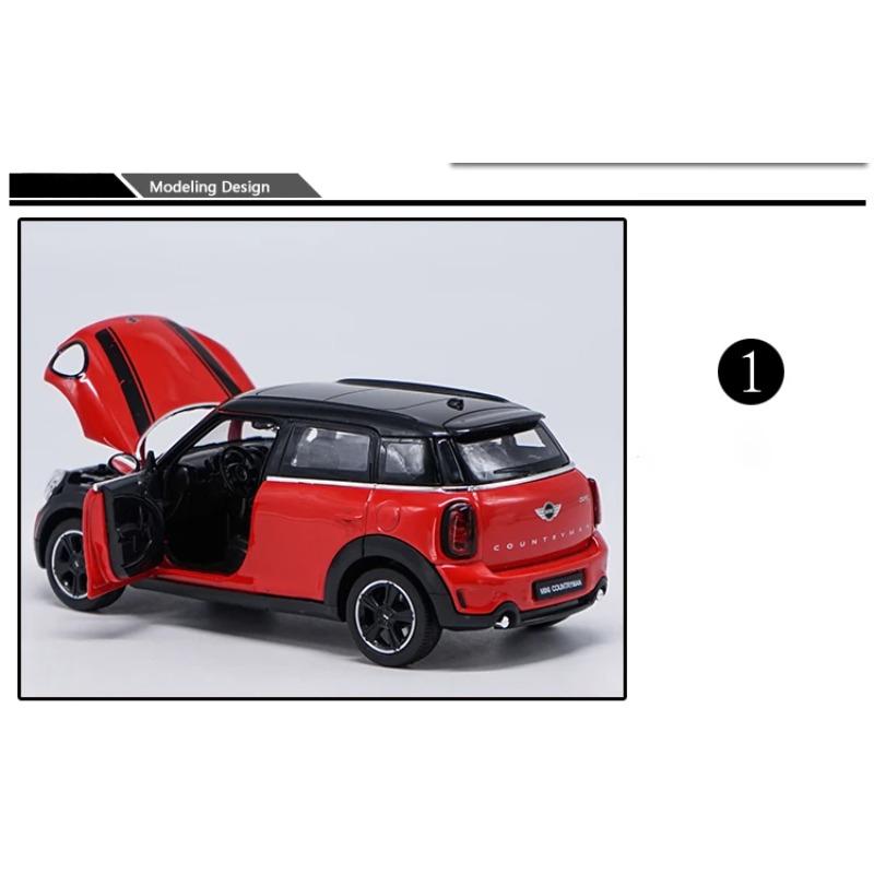 1/24 Mini Countryman Модель автомобиля из сплава Mini Coopers Моделирование литья под давлением Металлические игрушечные транспортные средства Коллекция детских подарков на день рождения