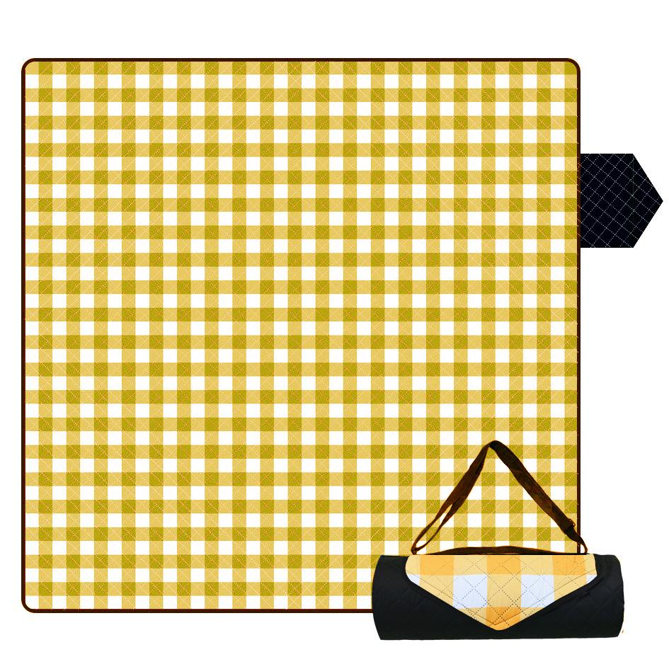 Waterproof Picnic Blanket Large Outdoor Beach Blanket Foldable Plaid Picnic Blanket Thicker Machine Washable Picnic Mat