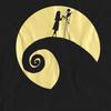 The Nightmare Before Christmas Unisex Adult Jack Sally Circle T-Shirt