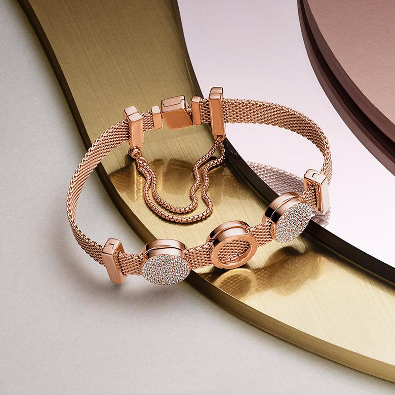 S925 Silver Color Charms Bracelet Set DIY Bracelet with Charms Luxury Original Women Bracelet Charms Jewelry Gifts for Women