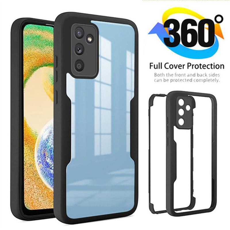 Защитная пленка на весь экран на 360 градусов для Samsung Galaxy A04S A14 A24 A34 A54 A23 A33 A53 A73 A13 A32 A52 S21 S22 S23 Ultra Plus FE Cover