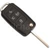 Пластиковый корпус ключа Volkswagen на 4/5 кнопок для Tiguan, Golf, Sagitar MK6, Polo с пультом ДУ