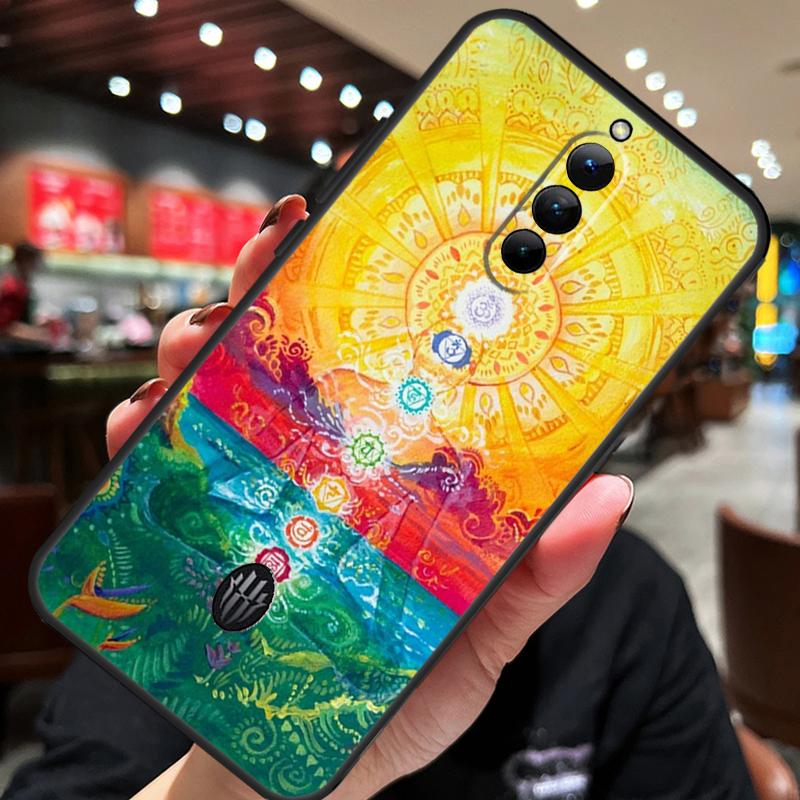 Чехол для йоги Мандала Чакра для ZTE Nubia Red Magic 10S 10 8 9 8S 9S 11 Pro Plus 5G 6R 6 7 6S 7S Pro 10 Air