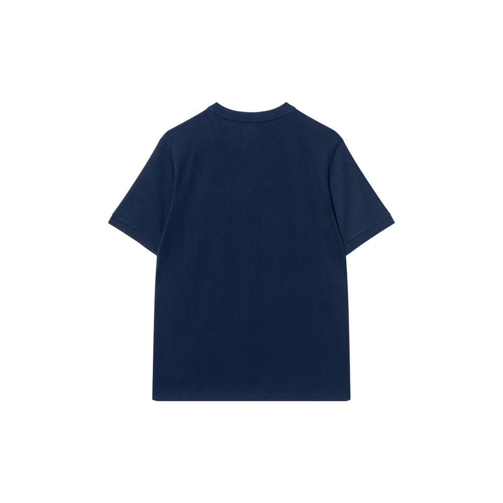 Polo Ralph Lauren футболка детская однотонная трикотажная с коротким рукавом темно-синие детские топы CWPOKNIY8021278-410