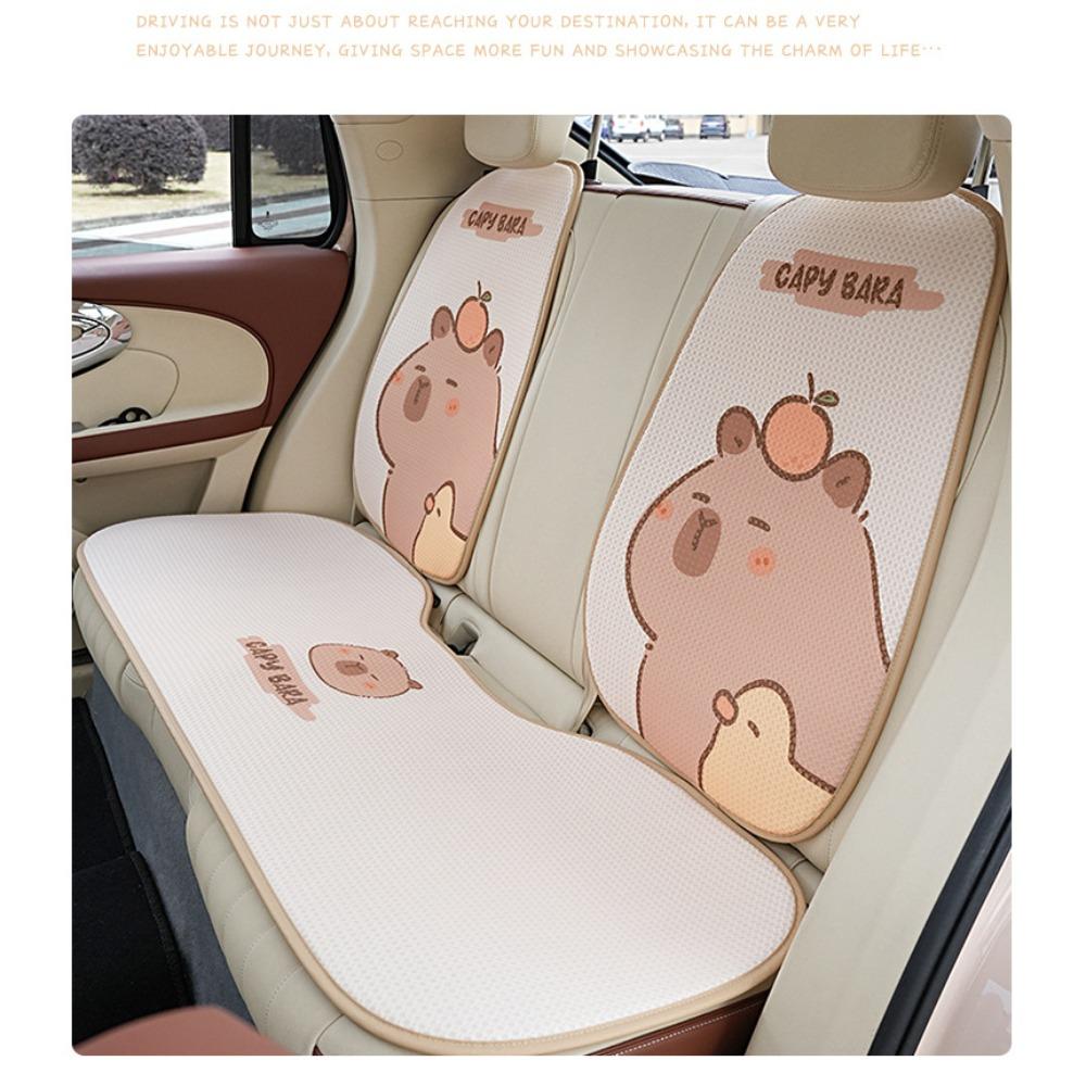 Mesh Car Honeycomb Capybara Seat Breathable Capybara Car Seat Cushion  Summer