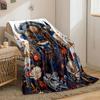 Colorful Spirit Bison Blanket for all seasons blanket lunch break throw gift