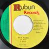 7-дюймовая пластинка IROY Run Come NONE Rubun Records 1986 Ямайка Регги Ска Даб Б/у