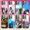 R-Ринтаро T-Цумуги K-Каоруко W-Вагури-S Чехол для телефона для iPhone 17,16,15,14,13,12,11 Plus,Pro Max,XS,Разноцветный Серебристо-Черный Чехол