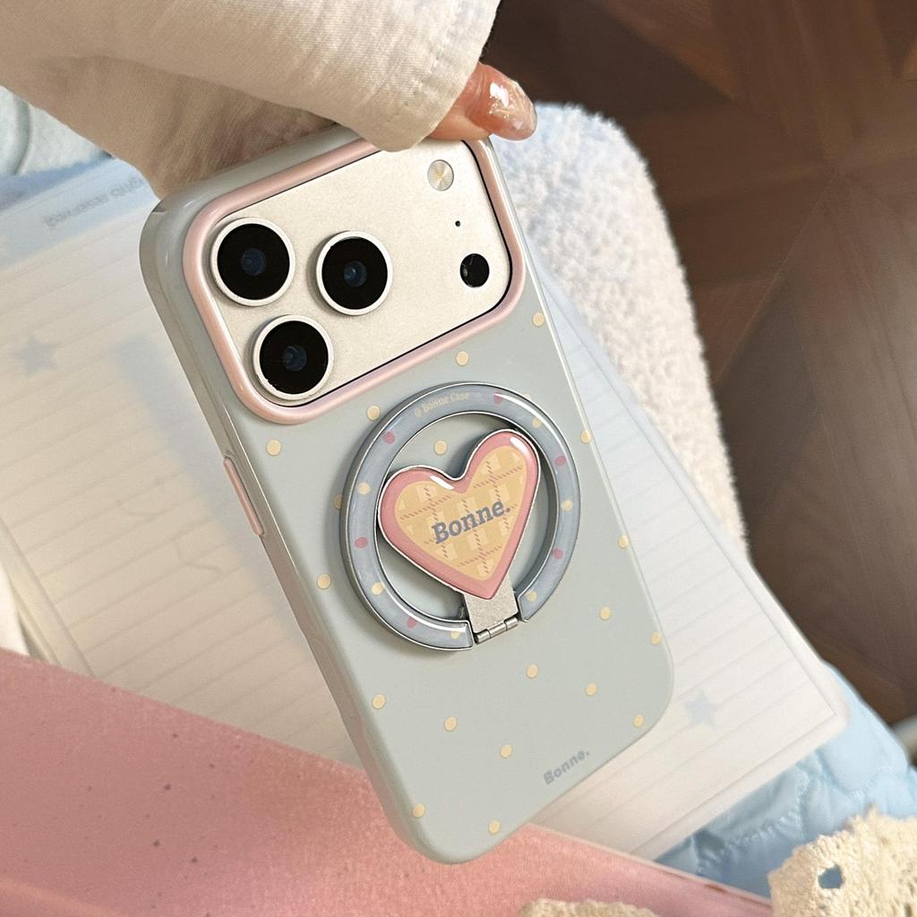Креативный магнитный чехол для телефона в горошек для iPhone 16, iPhone 17 и iPhone 17 Pro Max