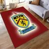 Burnley FC Logo Carpet suitable as a non-slip mat for the living room or bedroom sofa