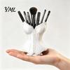 Artistic Pen Cup Gothic Corset Holder, 3D Printed Vintage Dark Makeup Brush Cosmetic Tool Container Decorative Desk Organizer for Office Vanity,