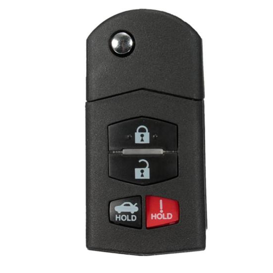 4 кнопки дистанционный откидной брелок чехол лезвие для Mazda 3 5 6 Rx-8 Cx-7