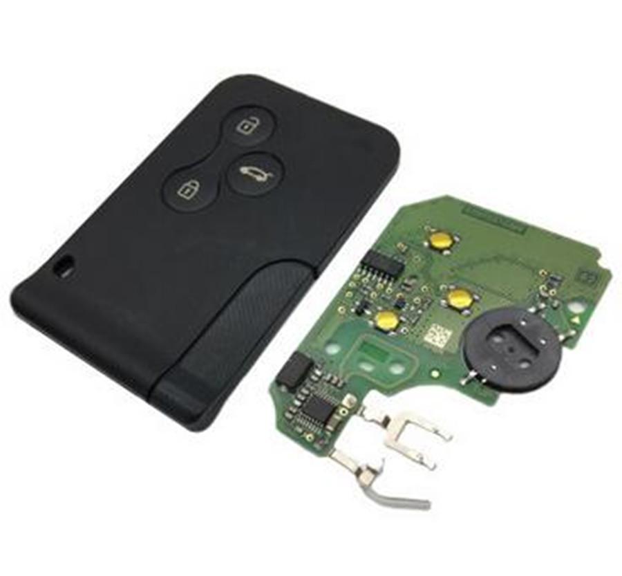 Новый неразрезанный автомобильный пульт 433 МГц чип подходит для Renault Megane Scenic Смарт-карта R