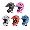 Adjustable Breathable Kids Bike Helmets Toddler Lightweight Full Face Bike Helmets with LED Light