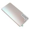 Replacement Back Glass Cover for Samsung Galaxy S21 Plus Rear Glass Door Cover with Pre Installed Camera Lens Silver
