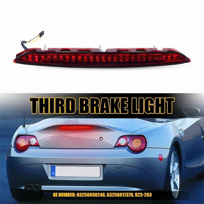 Светодиодный задний третий стоп-сигнал для автомобиля для BMW Z4 E85 2003-2008 63256917378 63256930246