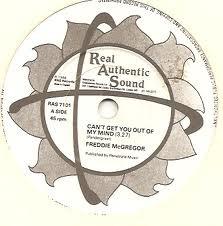 7-дюймовая пластинка FREDDIE MCGREGOR Cant Get You Out Of My Mind Some RAS7101 Настоящая Аутентичная 1986 UK Регги Ска Даб Б/у
