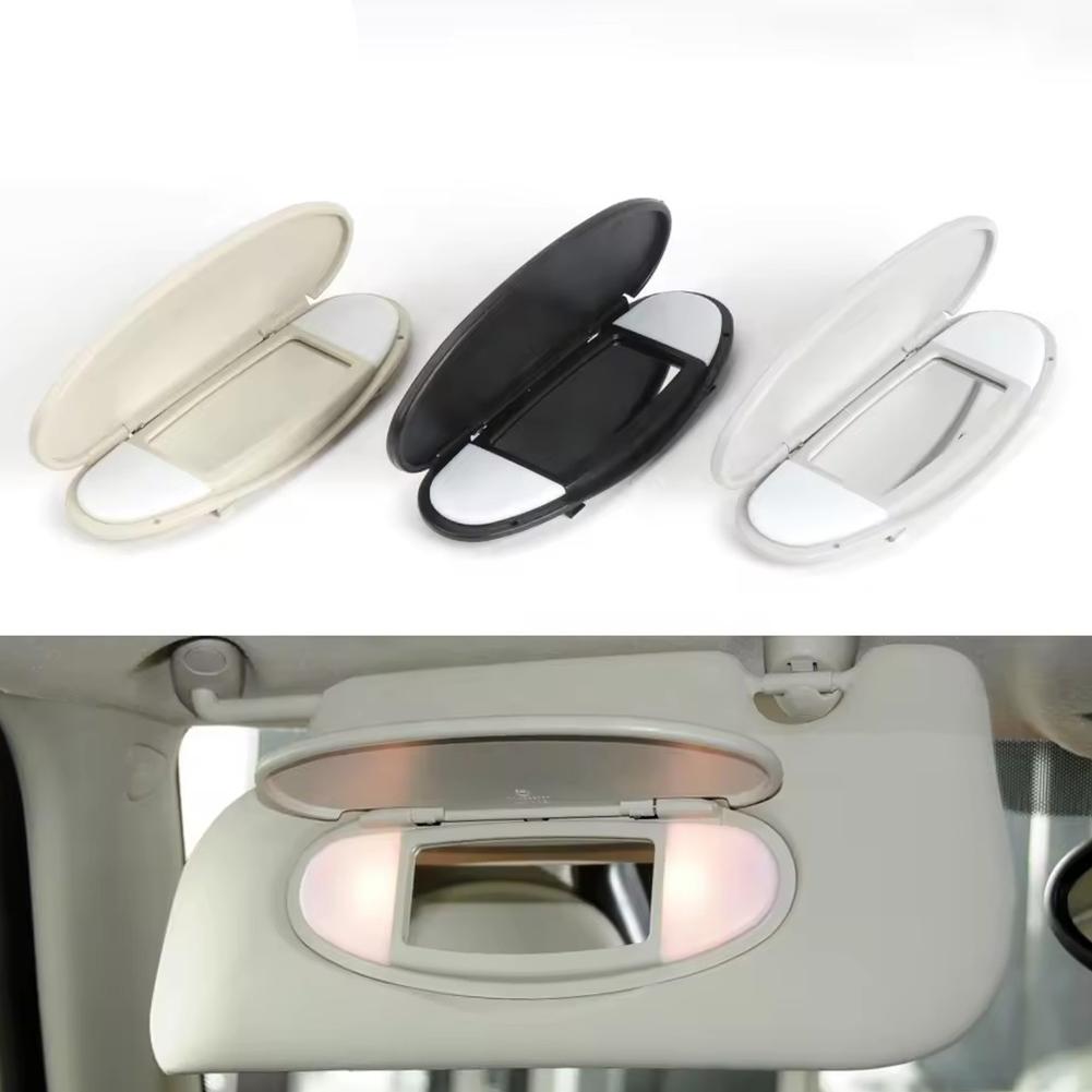Car Sun Visor Sunshade Panel Housing Vanity Mirror Cover For MINI Cooper S One D JCW R55 R56 R57 R59 R60 2007-2014 Accessories