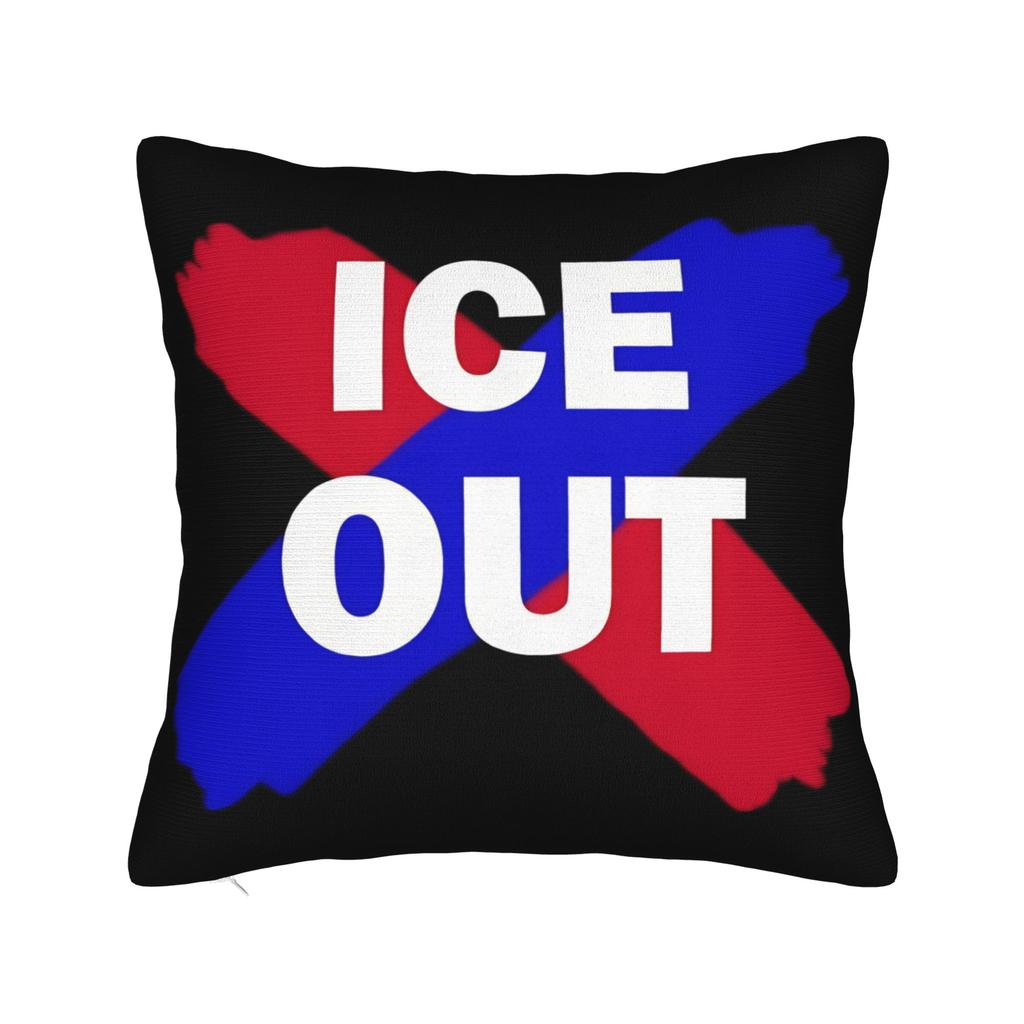 Decorative Pillowcase Ice Out Minnesota Loon Merch Living Room Pillow Case Cover Square Multi Size