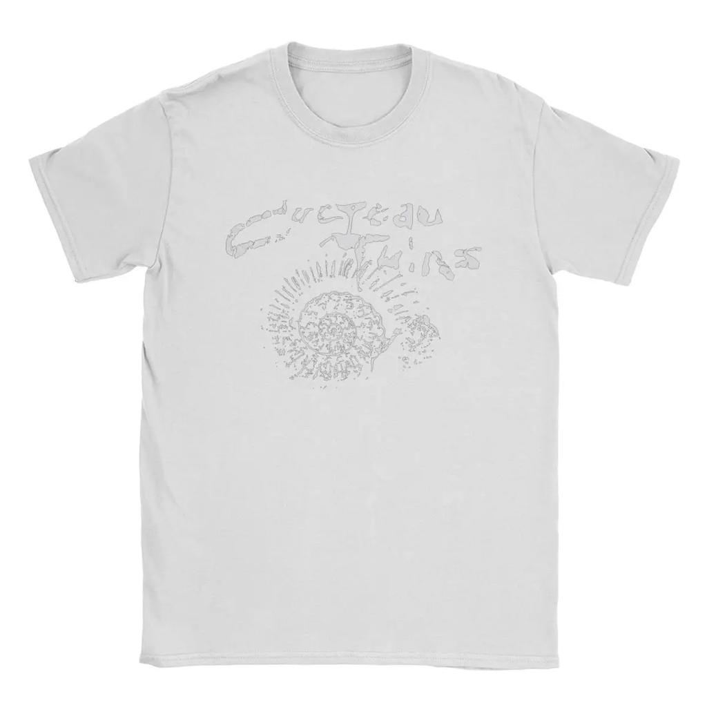Men Cocteau Twins Wave T Shirts Cotton Clothes Leisure Short Sleeve Round Collar Tee Shirt Printed T-Shirt