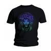 Jimi Hendrix Unisex Adult Afro Speech Cotton T-Shirt