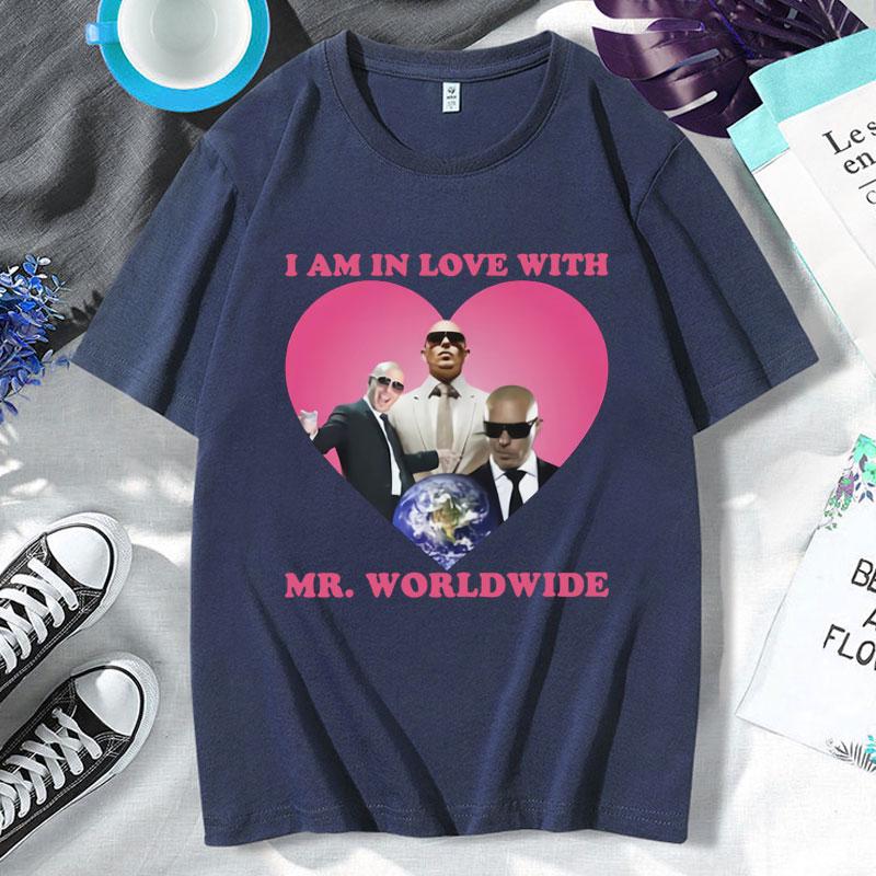 Забавные футболки с графикой Mr Pitbull Worldwide Been There Done That Мужская одежда Мода Лето Винтаж Харадзюку Футболка Мужская