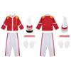 America Drum Costume Kids Girls Boys British Royal Guard Costume Queen Prince Guard Military Uniform Dress Up Marching Band Suit