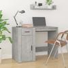 816788 vidaXL Desk Concrete Grey 100x49x75 Cm Engineered Wood