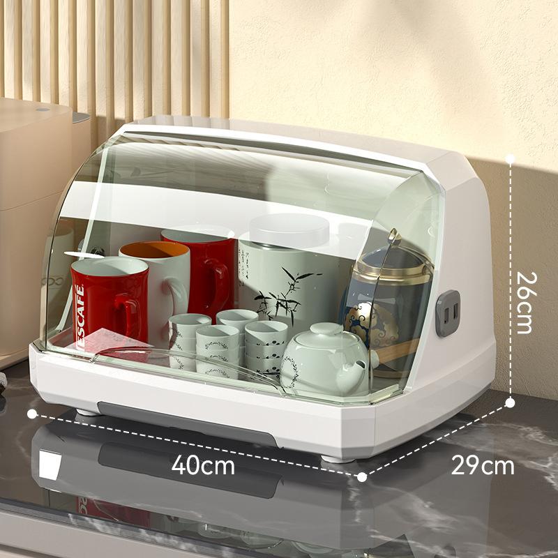 Пылезащитная стойка для хранения стаканов с водой, настольный шкаф, ящик для хранения детских бутылочек, чайный сервиз, стеклянная коробка для хранения стаканов