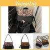 Fashionable Crossbody And Tote Handbag For Women With Luxurious Pu Material And Leopard Print