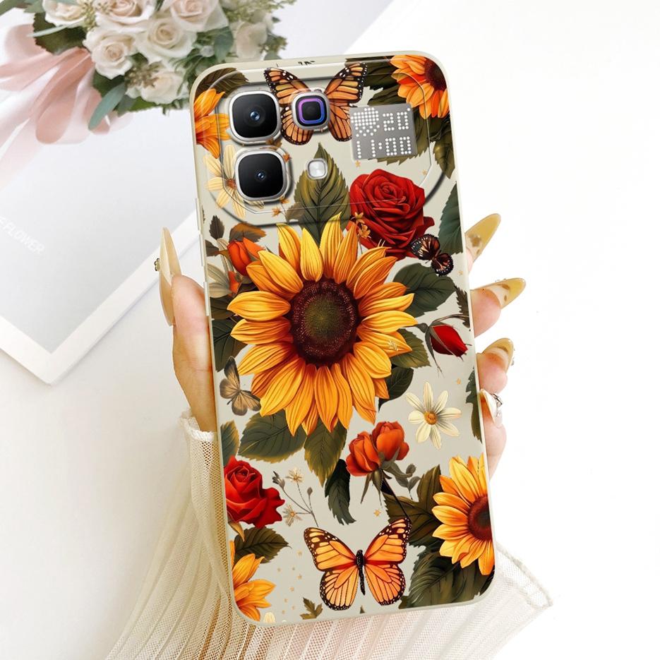 Чехол для Infinix Note 60 Pro X6878 Милый Чехол с Собакой и Кроликом Ударопрочный Мягкий Силиконовый Чехол Для Infinix Note 60 Pro Note60 X6879 Сумки