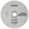 Makita Chip Saw Premium Tough Coating Outer Diameter 216mm Number of Blades 80T High Rigidity Type for Tabletop Circular Saw A-51627