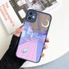 Матовый чехол для iPhone 11 12 13 14 Pm Pro Max XR X 8 7 Plus Pro XS Mini Skin Feeling Cover Япония Аниме Ручная роспись Домашний пейзаж