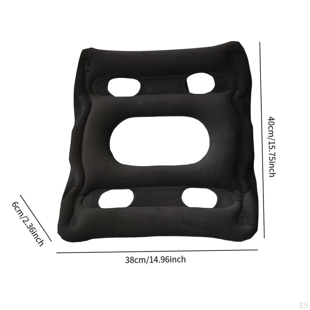 Надувная подушка-пончик Инновационная легкая портативная подушка для сидения для стадиона, послеродового периода, кемпинга